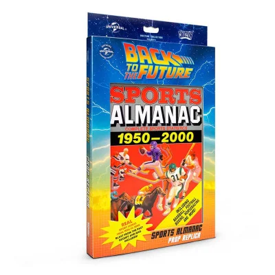 Doctor Collector - Retour Vers Le Future Replique Almanac Sportif 33X19Cm - arrivage août 2024 -www.lsj-collector.fr