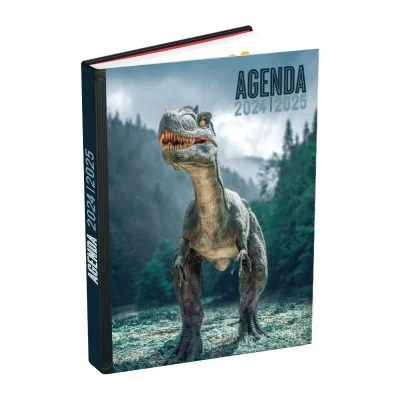 CATHAY - Agenda 2024-2025 320 Pages Dinosaure 12X18cm - arrivage août 2024 -www.lsj-collector.fr