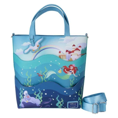 Loungefly - Disney Loungefly Sac Tissu Little Mermaid Petite Sirene 35Th Anniv -www.lsj-collector.fr