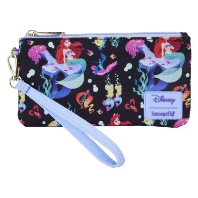 Loungefly - Disney Loungefly Pochette Nylon Little Mermaid Petite Sirene 35Th Anniv -