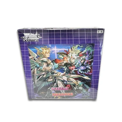 BUSHIROAD - Weiss Schwarz TCG Puzzle & Dragons Display 16 Boosters 9 Cartes -