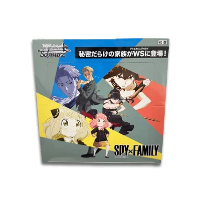 BUSHIROAD - Weiss Schwarz TCG Spy X Family Display 16 Boosters 9 Cartes -