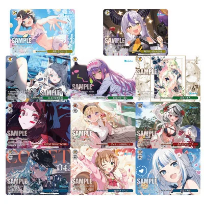 BUSHIROAD - Weiss Schwarz TCG Hololive Vol 1 Display 16 Boosters 9 Cartes -www.lsj-collector.fr