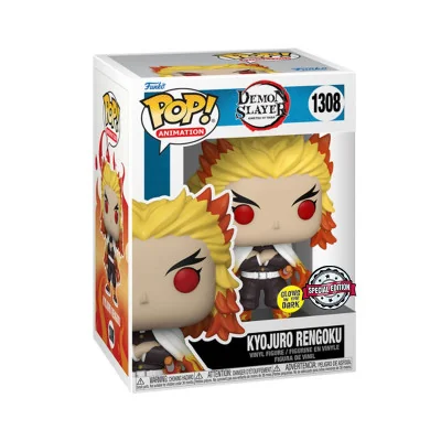 Funko - Demon Slayer Pop Rengoku Glow Exclu -