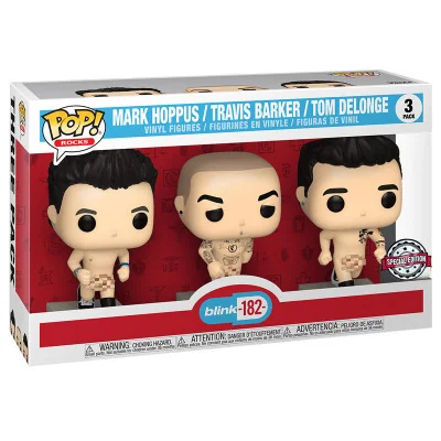 Funko - Rocks Pop Blink 182 3Pk Naked Exclu -www.lsj-collector.fr