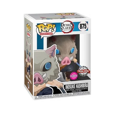 Funko - Demon Slayer Pop Inosuke Floked Exclu -