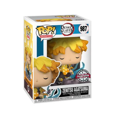 Funko - Demon Slayer Pop Zenitsu Transforming Exclu -