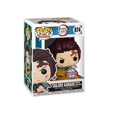 Funko - Demon Slayer Pop Tanjiro Fire Move Exclu -