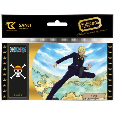 Cartoon Kingdom - One Piece Black Ticket Sanji X10 -www.lsj-collector.fr