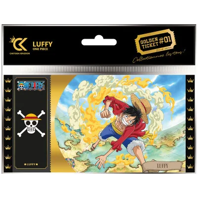 Cartoon Kingdom - One Piece Black Ticket Luffy X10 -