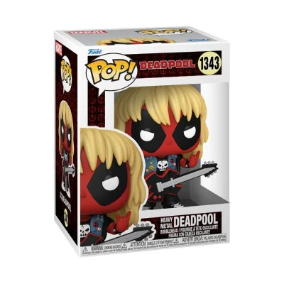 Funko - Marvel Pop Deadpool Metal Band -www.lsj-collector.fr