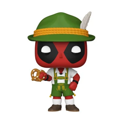 Funko - Marvel Pop Deadpool Lederhosen -