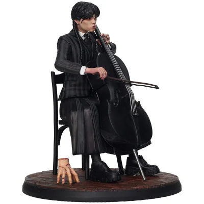 SD toys - Wednesday Statue PVC Mercredi & Violoncelle 15cm - arrivage août 2024 -