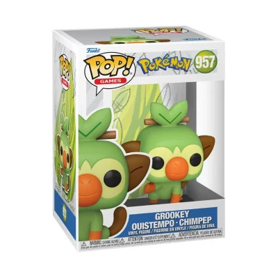 Funko - Pokemon Pop Grookey / Ouistempo -