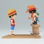 Banpresto - One Piece WCF Log Stories Luffy & Ace 8cm W117 - arrivage novembre 2024 -