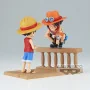 Banpresto - One Piece WCF Log Stories Luffy & Ace 8cm W117 - arrivage novembre 2024 -