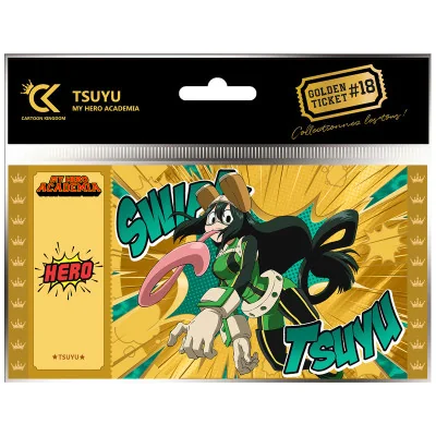 Cartoon Kingdom - My Hero Academia Golden Ticket V2 Tsuyu Asui -www.lsj-collector.fr