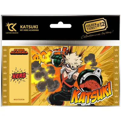 Cartoon Kingdom - My Hero Academia Golden Ticket V2 Katsuki Bakugo -www.lsj-collector.fr