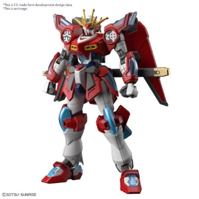 Bandai Hobby - Gundam Gunpla HG 1/144 004 Shin Burning Gundam -www.lsj-collector.fr