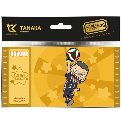 Cartoon Kingdom - Haikyu!! Golden Ticket Chibi Tanaka X10 -