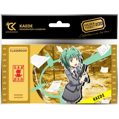 Cartoon Kingdom - Assassination Classroom Golden Ticket V2 Kaede -www.lsj-collector.fr