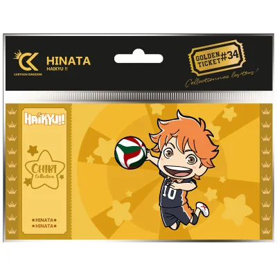 Cartoon Kingdom - Haikyu!! Golden Ticket Chibi Hinata X10 -