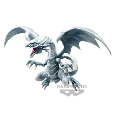 Banpresto - Yu Gi Oh! Duel Monsters Blue Eyes White Dragon Figure 13cm W116 - arrivage octobre 2024 -www.lsj-collector.fr