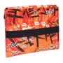 UCHIWA - Etui De Protection Manga - Liseuse Kanjis Orange 24X22X3cm -