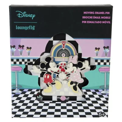 Loungefly - Disney Loungefly Collector Box Pin Minnie & Mickey Date Night Juke Box -