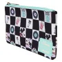 Loungefly - Disney Loungefly Pochette Zippée Mickey & Minnie Date Night Diner Aop -