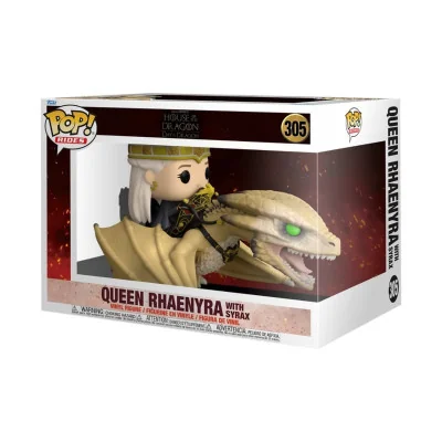 Funko - House Of The Dragon S2 Pop Rides Deluxe Rhaenyra et Syrax -www.lsj-collector.fr