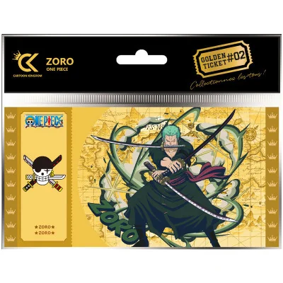 Cartoon Kingdom - One Piece Golden Ticket Roronoa Zoro X10 -