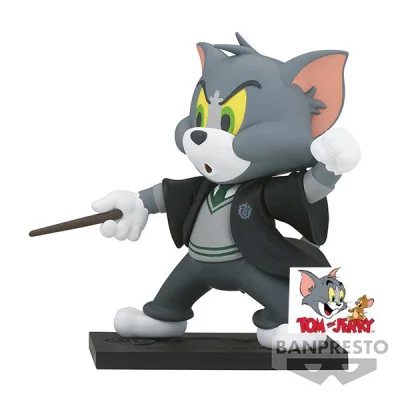 Banpresto - Tom And Jerry WB100Th Anniversary Slytherin / Serpentard Tom 8cm -W106 -www.lsj-collector.fr