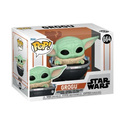 Funko - SW Star Wars Mandalorian Pop S9 Grogu -