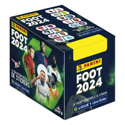 Panini - Panini Foot 2024 Ligue 1 Uber Eats Stickers Boite 50 Pochettes -