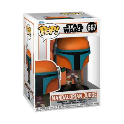 Funko - SW Star Wars Mandalorian Pop S9 The Judge -