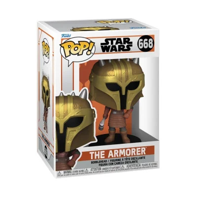 Funko - SW Star Wars Mandalorian Pop S9 The Amorer -