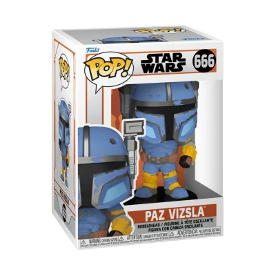 Funko - SW Star Wars Mandalorian Pop S9 Paz Vizsla -