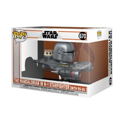 Funko - SW Star Wars Mandalorian Pop Rides S9 Mandalorian N1 Starfighter -