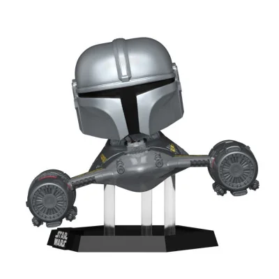 Funko - SW Star Wars Mandalorian Pop Rides S9 Mandalorian N1 Starfighter -