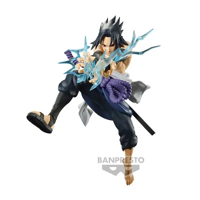 Banpresto - Naruto Shippuden Vibration Stars Uchiha Sasuke 16cm -W106 -