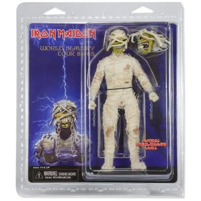 Neca - Iron Maiden Figure Eddie Mummy Powerslave Clothed 20Cm - arrivage août 2024 -www.lsj-collector.fr