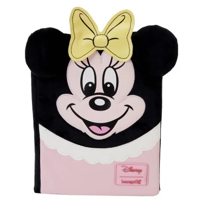 Loungefly - Disney Loungefly Cahier Stationary Plush Journal 100Th Anniv Minnie Cosplay -www.lsj-collector.fr