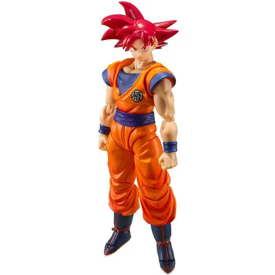 TAMASHII NATIONS - DBZ Super Sh Figuarts Super Saiyan God Son Goku God Of Virtue 14cm - arrivage août 2024 -