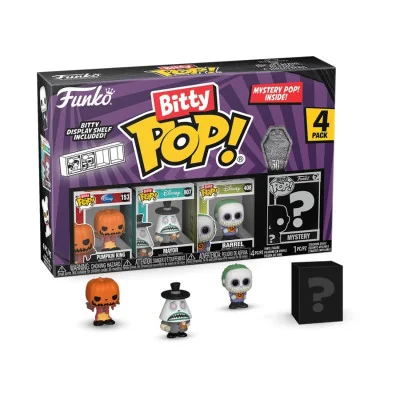 Funko - Disney Bitty Pop Nbx Pumpkin Jack 4pk - arrivage août 2024 -