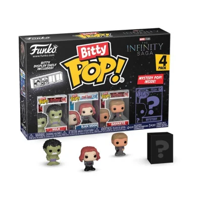 Funko - Marvel Bitty Pop Hulk 4pk - arrivage août 2024 -