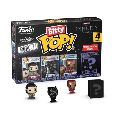 Funko - Marvel Bitty Pop Loki 4pk - arrivage août 2024 -www.lsj-collector.fr