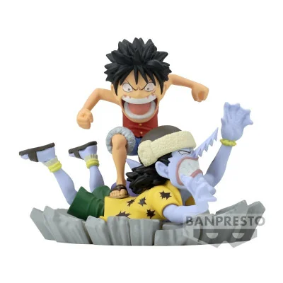 Banpresto - One Piece WCF Log Stories Monkey D Luffy Vs Arlong 7cm W114 - arrivage août 2024 -