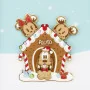 Loungefly - Disney Pop Pin Mickey & Friends Gingerbread Pluto House 8cm -www.lsj-collector.fr