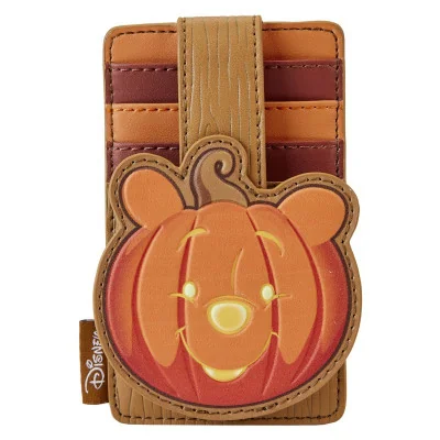 Loungefly - Disney Loungefly Porte Carte Winnie The Pooh Pumpkin -